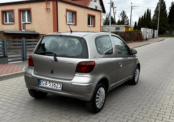 Toyota Yaris cena 5900 przebieg: 270256, rok produkcji 2004 z Koprzywnica małe 79